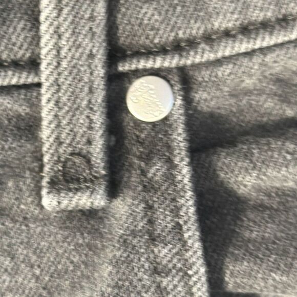 Silvertab Gray Charcoal Wash High Rise Baggy Grunge Mom Jeans Womens W30 L27 - Picture 4 of 11